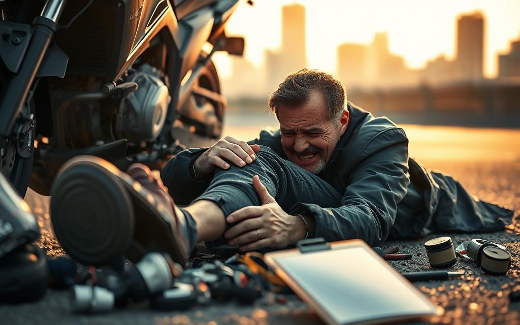 Motorcycle Injury Compensation Claim